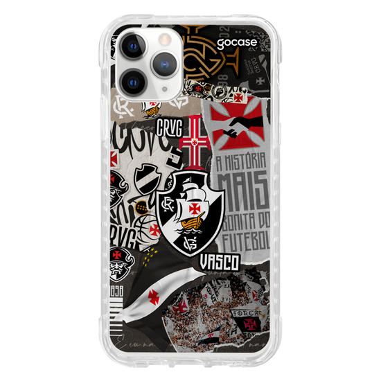 Capinha para celular Vasco - Colagem