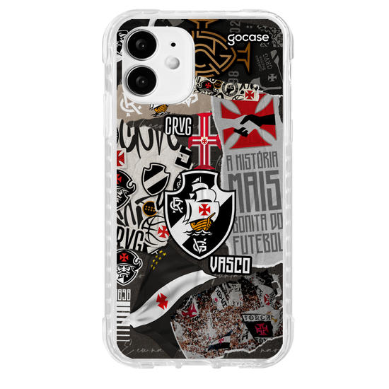 Capinha para celular Vasco - Colagem