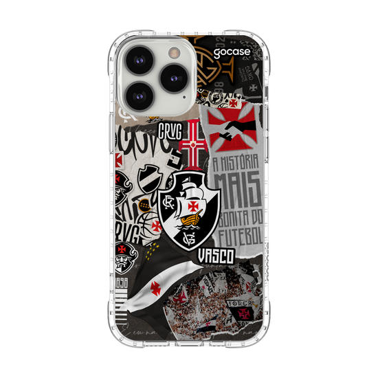 Capinha para celular Vasco - Colagem