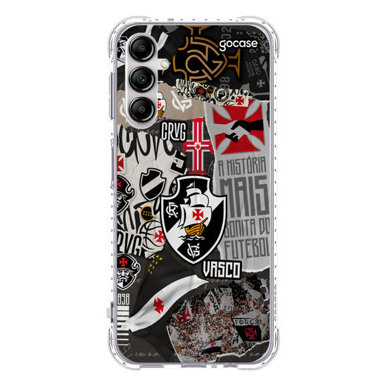 Capinha para celular Vasco - Colagem