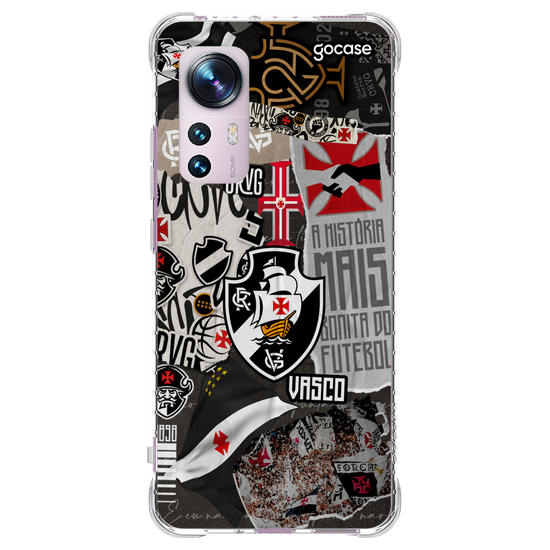 Capinha para celular Vasco - Colagem