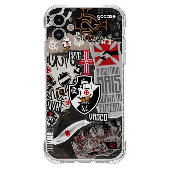 Capinha para celular Vasco - Colagem