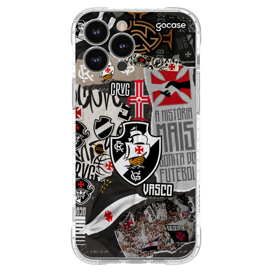 Capinha para celular Vasco - Colagem