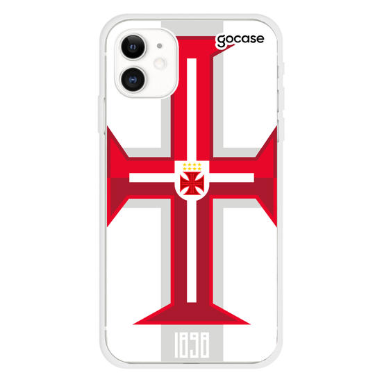 Vasco da Gama - Cruz de Malta White Phone Case