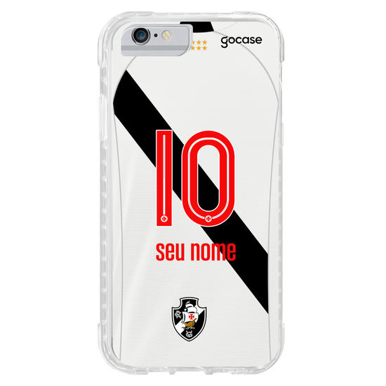 Capinha para celular Vasco da Gama - Uniforme 1 2022 Personalizado