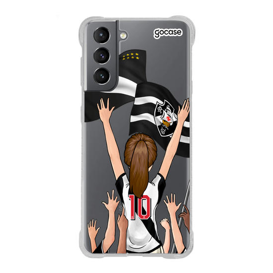 Capinha para celular Vasco da Gama - Garota Vascaína