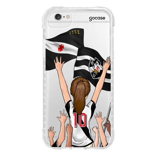 Capinha para celular Vasco da Gama - Garota Vascaína