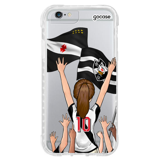 Capinha para celular Vasco da Gama - Garota Vascaína