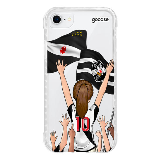Capinha para celular Vasco da Gama - Garota Vascaína