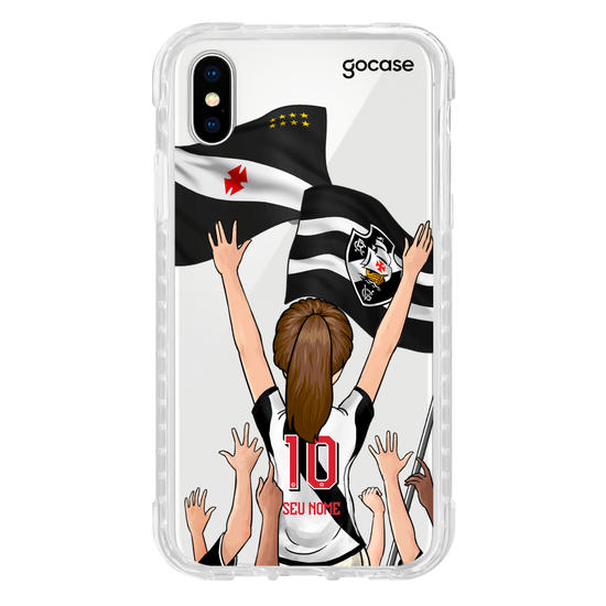 Capinha para celular Vasco da Gama - Garota Vascaína