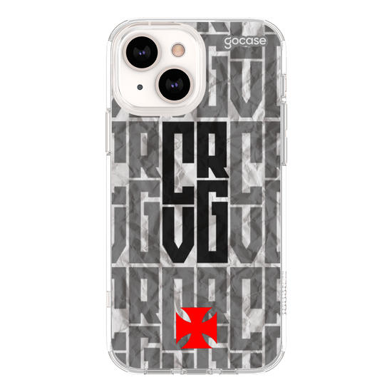 Capinha para celular  Vasco - Iniciais Textura