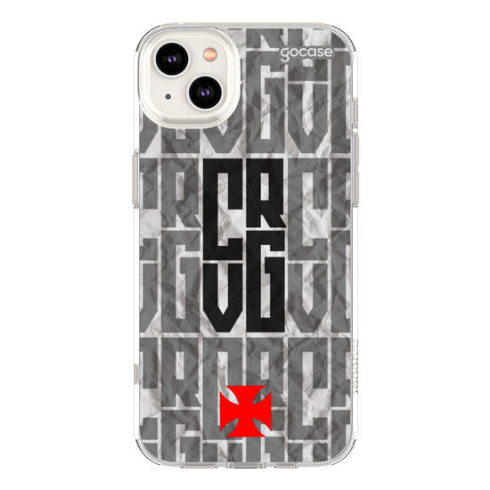 Capinha para celular  Vasco - Iniciais Textura