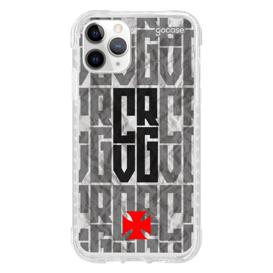 Capinha para celular  Vasco - Iniciais Textura