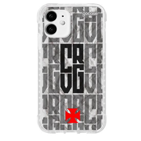 Capinha para celular  Vasco - Iniciais Textura