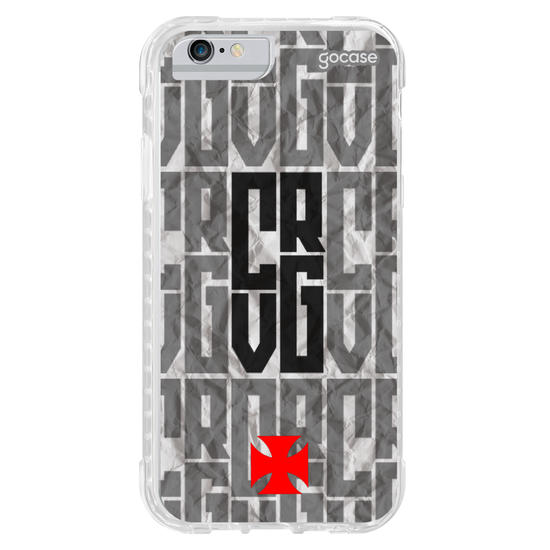 Capinha para celular  Vasco - Iniciais Textura Capinha para celular  Vasco - Iniciais Textura