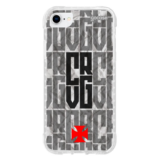 Capinha para celular  Vasco - Iniciais Textura