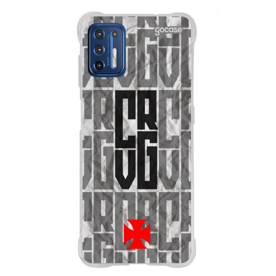 Capinha para celular  Vasco - Iniciais Textura