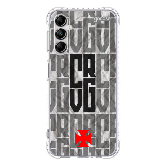 Capinha para celular  Vasco - Iniciais Textura