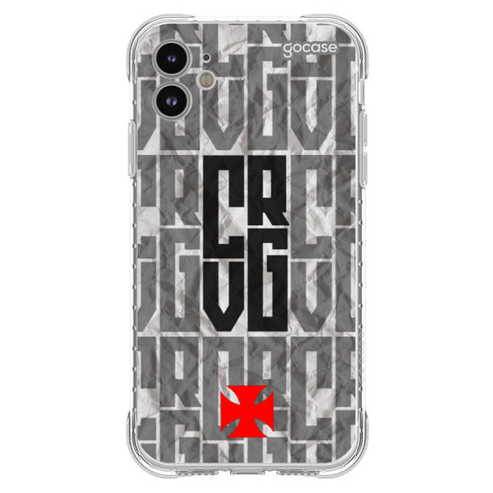 Capinha para celular  Vasco - Iniciais Textura