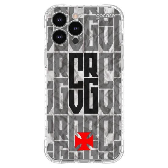 Capinha para celular  Vasco - Iniciais Textura