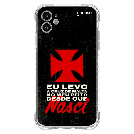 Capinha para celular  Vasco - Levo no meu Peito