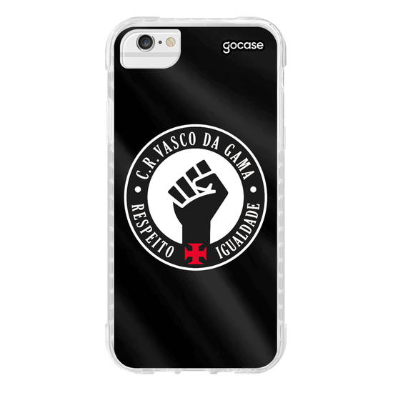 Capinha para celular Vasco da Gama - Respeito e Igualdade