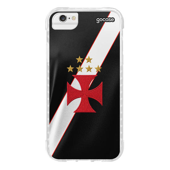 Capinha para celular  Vasco - Uniforme Retrô Escudo - 1999/2000