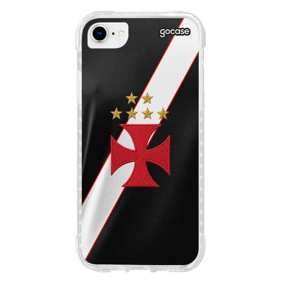 Capinha para celular  Vasco - Uniforme Retrô Escudo - 1999/2000