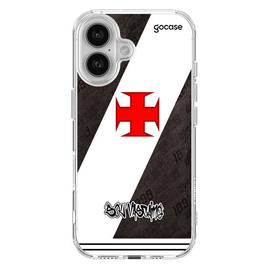 Capinha para celular  Vasco - Uniforme 1 2025 Escudo
