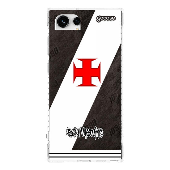 Capinha para celular  Vasco - Uniforme 1 2025 Escudo