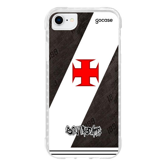 Capinha para celular  Vasco - Uniforme 1 2025 Escudo