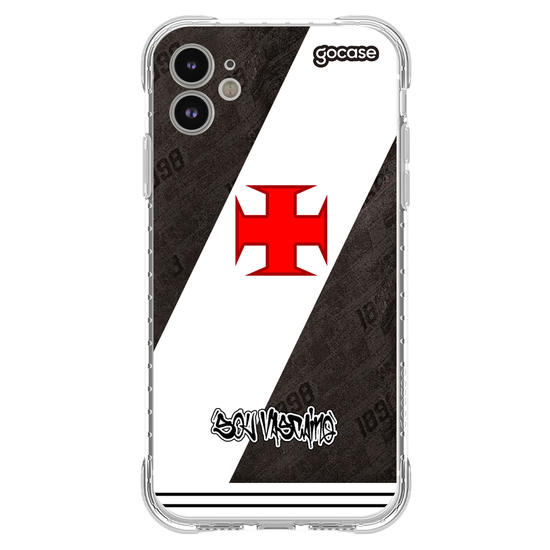 Capinha para celular  Vasco - Uniforme 1 2025 Escudo