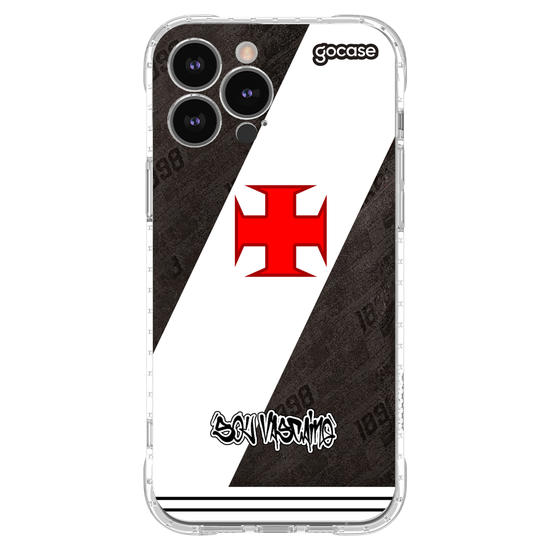 Capinha para celular  Vasco - Uniforme 1 2025 Escudo