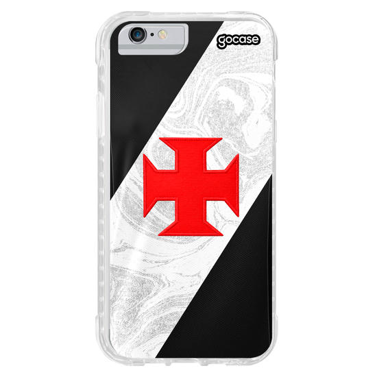 Capinha para celular  Vasco - Uniforme 1 2026 Escudo