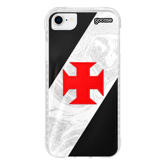Capinha para celular  Vasco - Uniforme 1 2026 Escudo