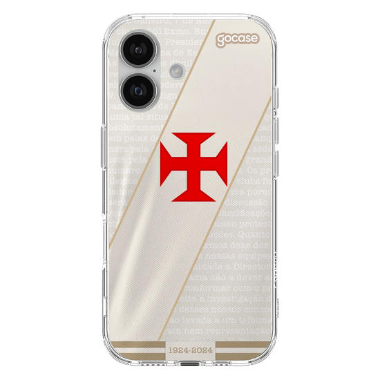 Capinha para celular  Vasco - Uniforme 3 2024 Escudo