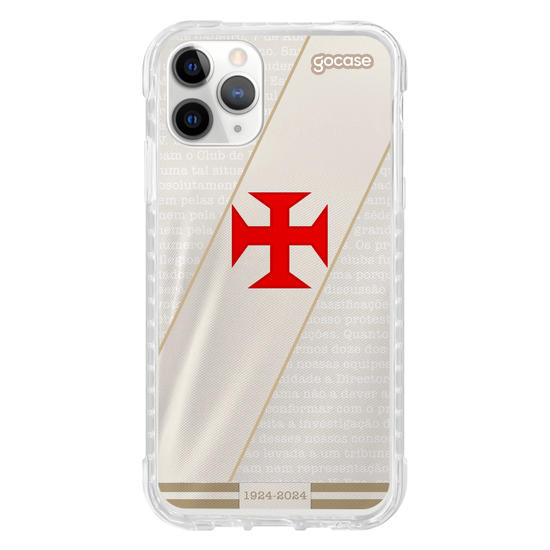 Capinha para celular  Vasco - Uniforme 3 2024 Escudo