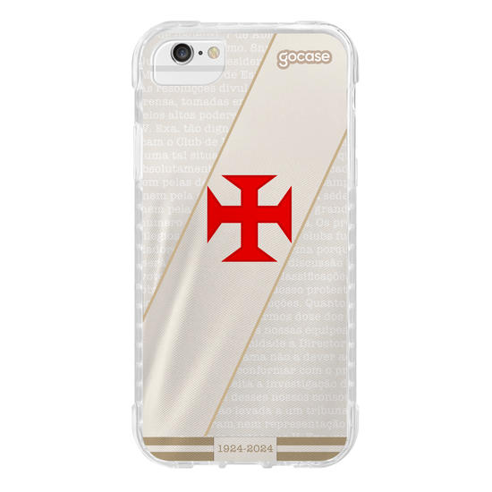 Capinha para celular  Vasco - Uniforme 3 2024 Escudo