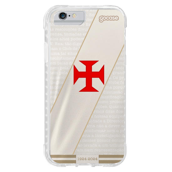 Capinha para celular  Vasco - Uniforme 3 2024 Escudo