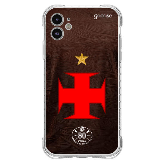 Capinha para celular  Vasco - Uniforme 3 2025 Escudo