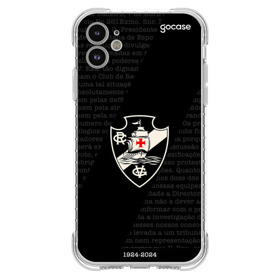 Capinha para celular Vasco - Uniforme 3 Goleiro 2024 Escudo