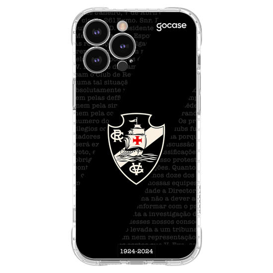 Capinha para celular Vasco - Uniforme 3 Goleiro 2024 Escudo