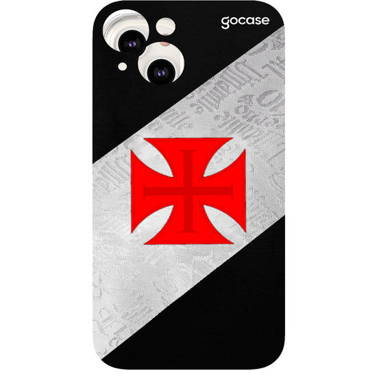 Capinha para celular Vasco - Uniforme 1 - 2024 Escudo