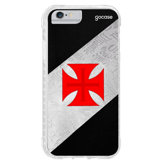 Capinha para celular Vasco - Uniforme 1 - 2024 Escudo