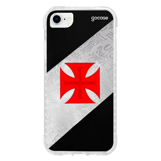 Capinha para celular Vasco - Uniforme 1 - 2024 Escudo