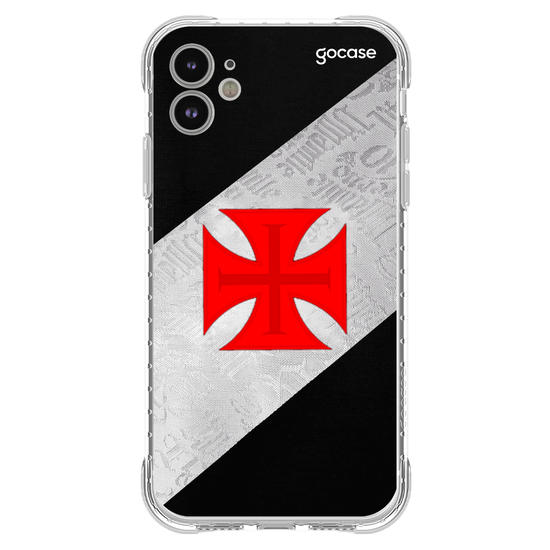 Capinha para celular Vasco - Uniforme 1 - 2024 Escudo