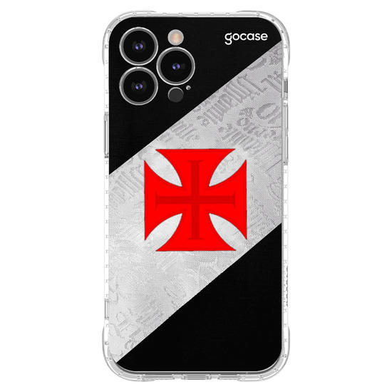 Capinha para celular Vasco - Uniforme 1 - 2024 Escudo
