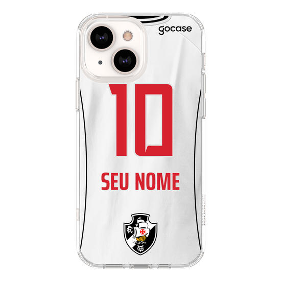 Capinha para celular Vasco da Gama - Uniforme 2 2020 Personalizado