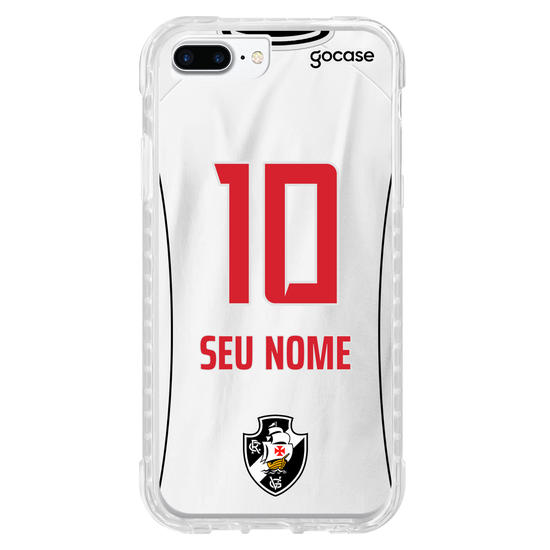 Capinha para celular Vasco da Gama - Uniforme 2 2020 Personalizado