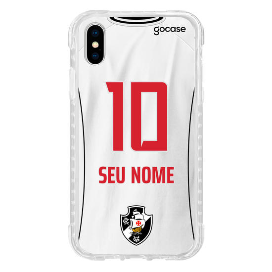 Capinha para celular Vasco da Gama - Uniforme 2 2020 Personalizado